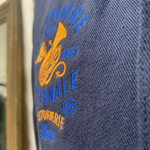 Veste de travail unisexe machinerie infernale brodé gros plan 1