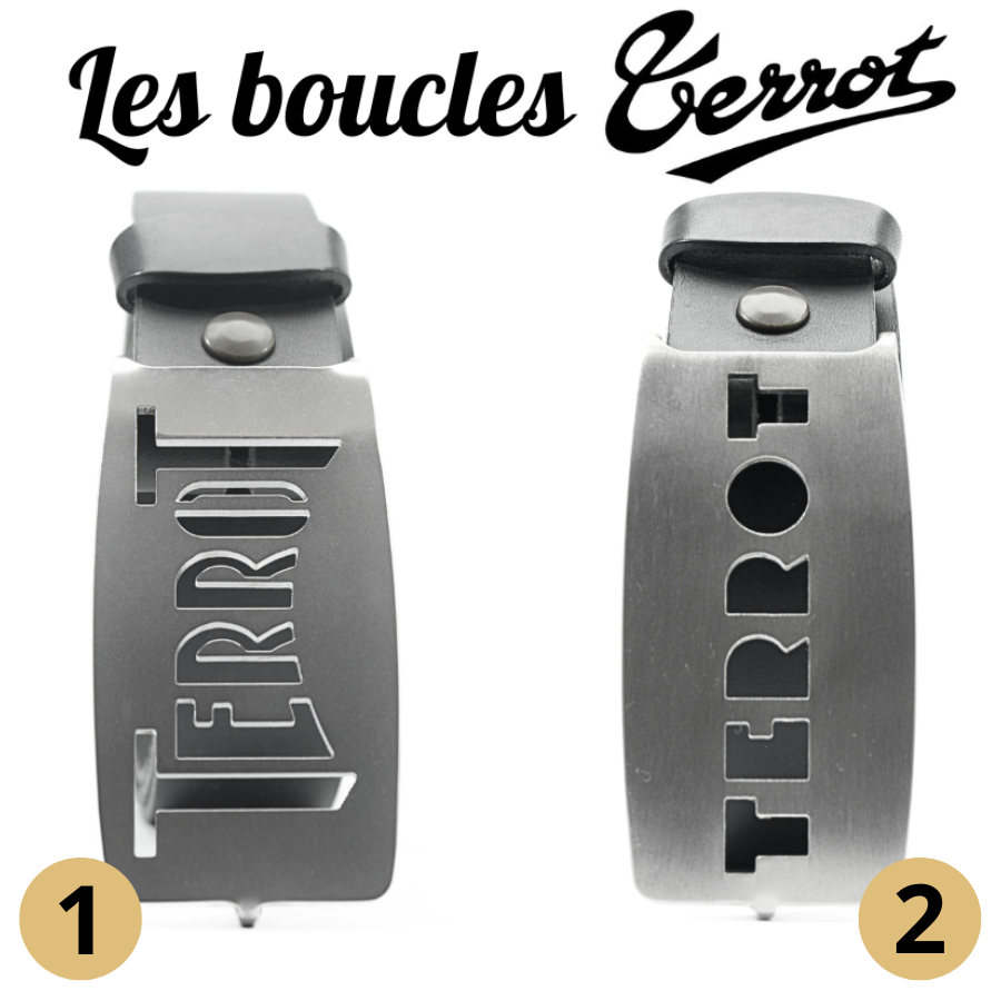 Metaldart ceinture terrot accessoire unique