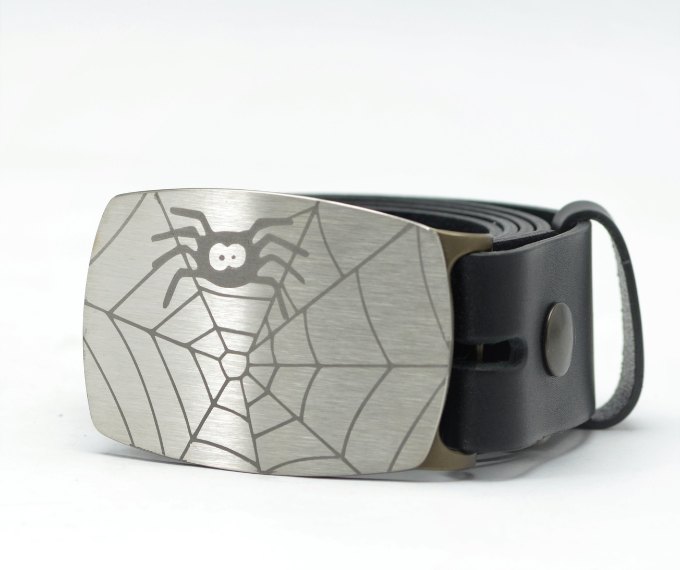 metaldart boucle ceinture personnalise spiderman