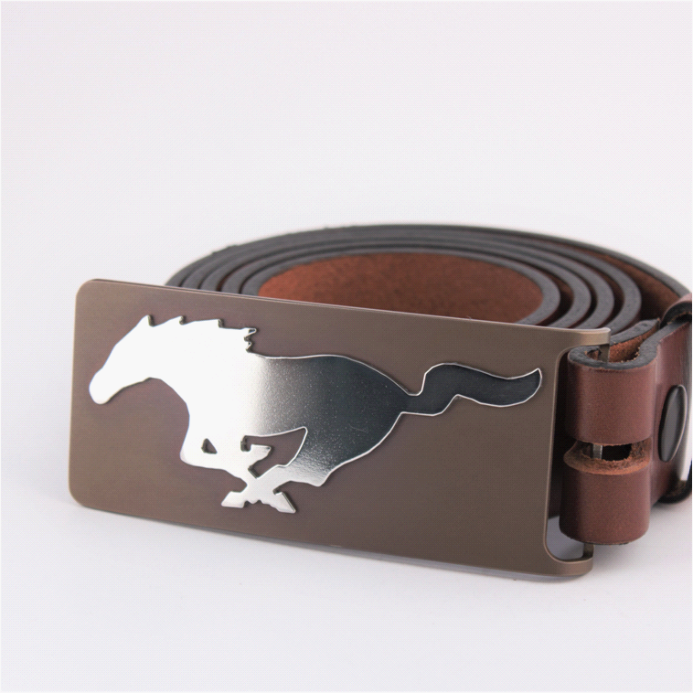 metaldart boucle ceinture custom mustang