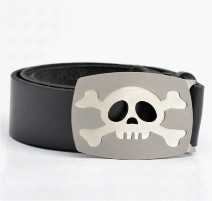 metaldart boucle ceinture biker skull