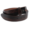 Metaldart ceinture cuir cognac vieilli