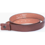 metaldart ceinture cuir artisanale cognac