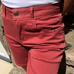 bermuda femme rose avec poches
