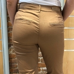 pantalon 7/8 en toile beige