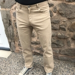 chino en toile légère beige homme