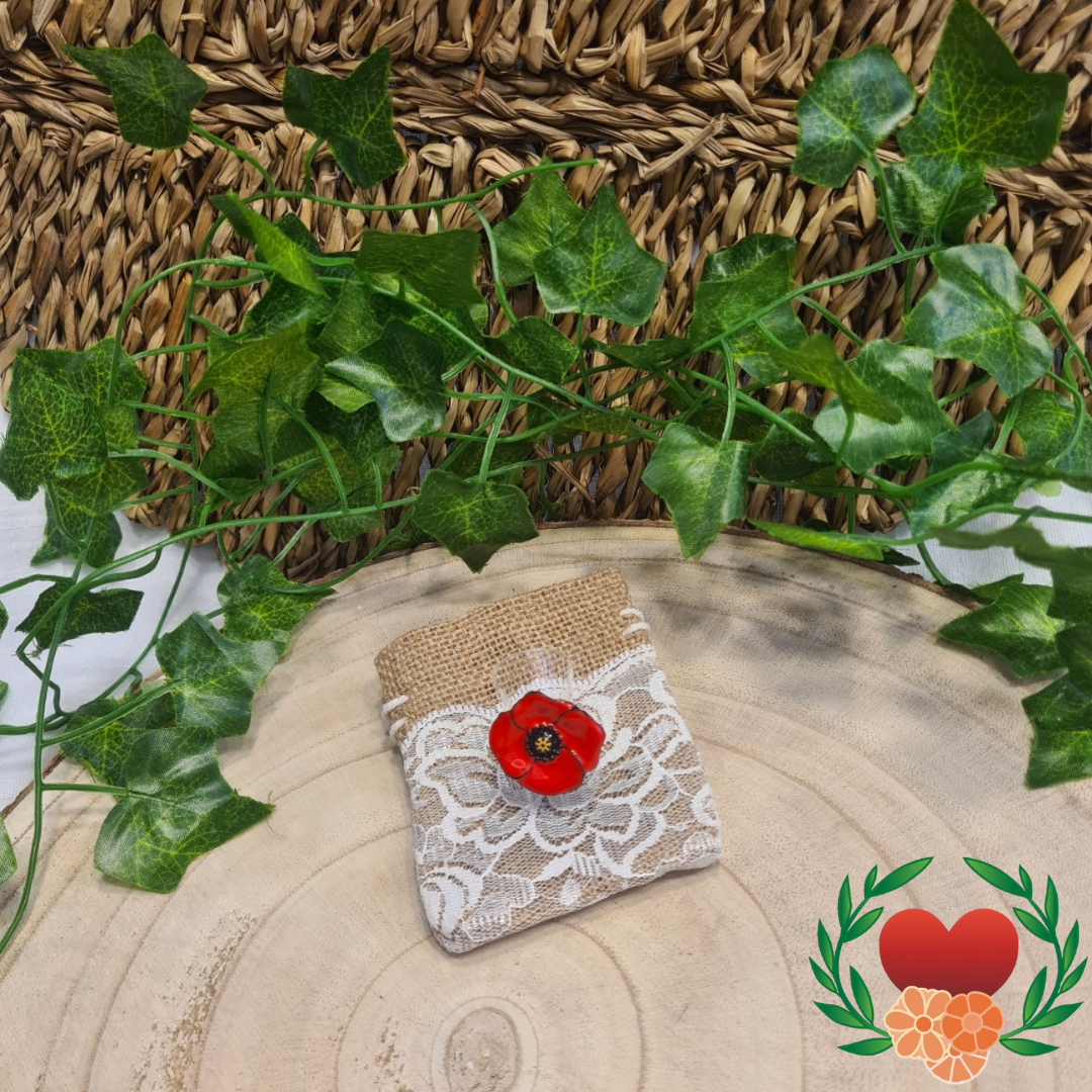Bague Coquelicot