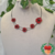 Collier Coquelicot léger