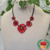 Collier Coquelicot