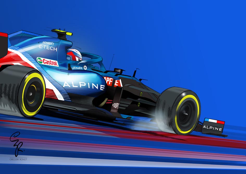 Alpine F1 Team, Esteban Ocon et Fernando Alonso