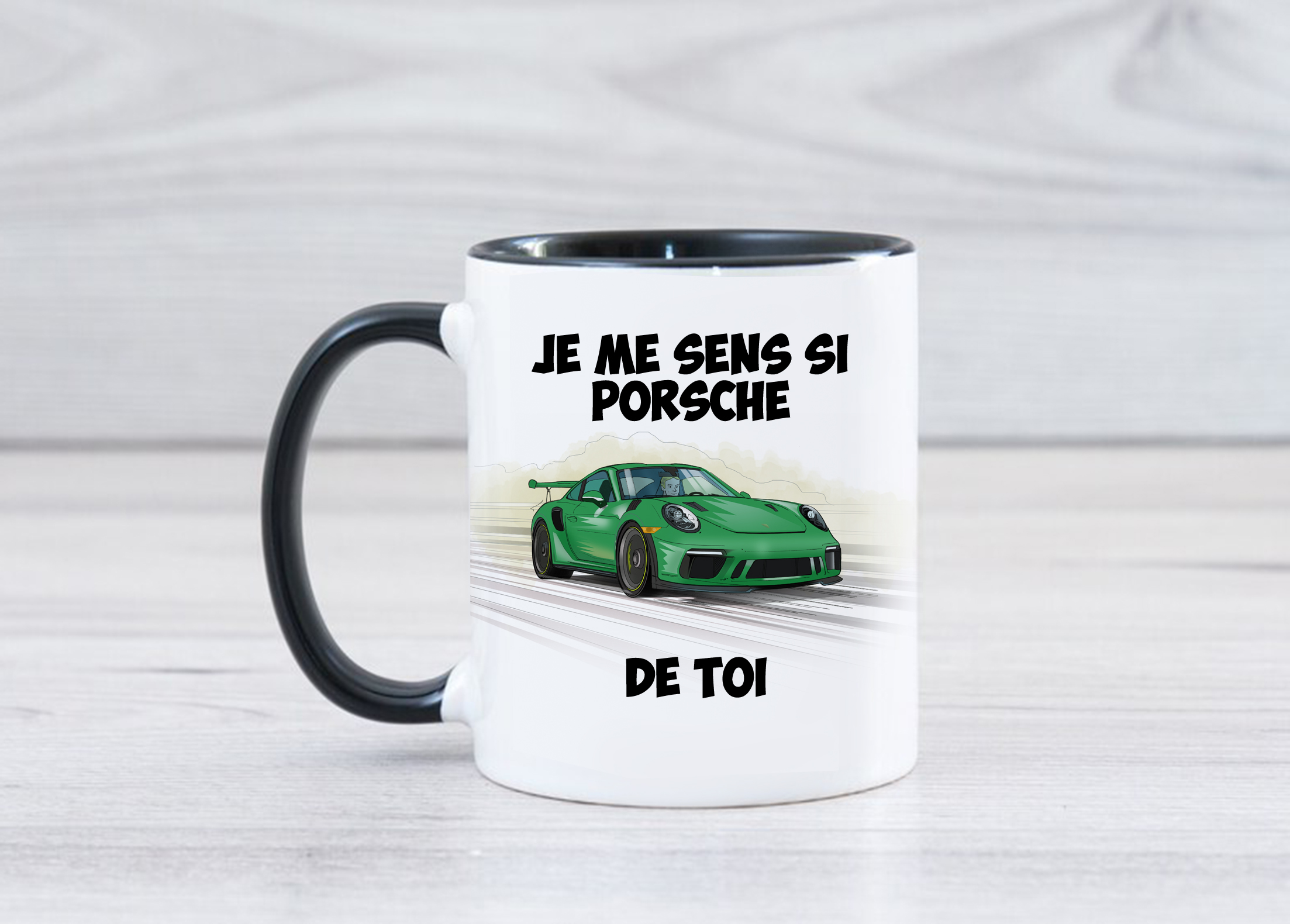 Si porsche de toi verte