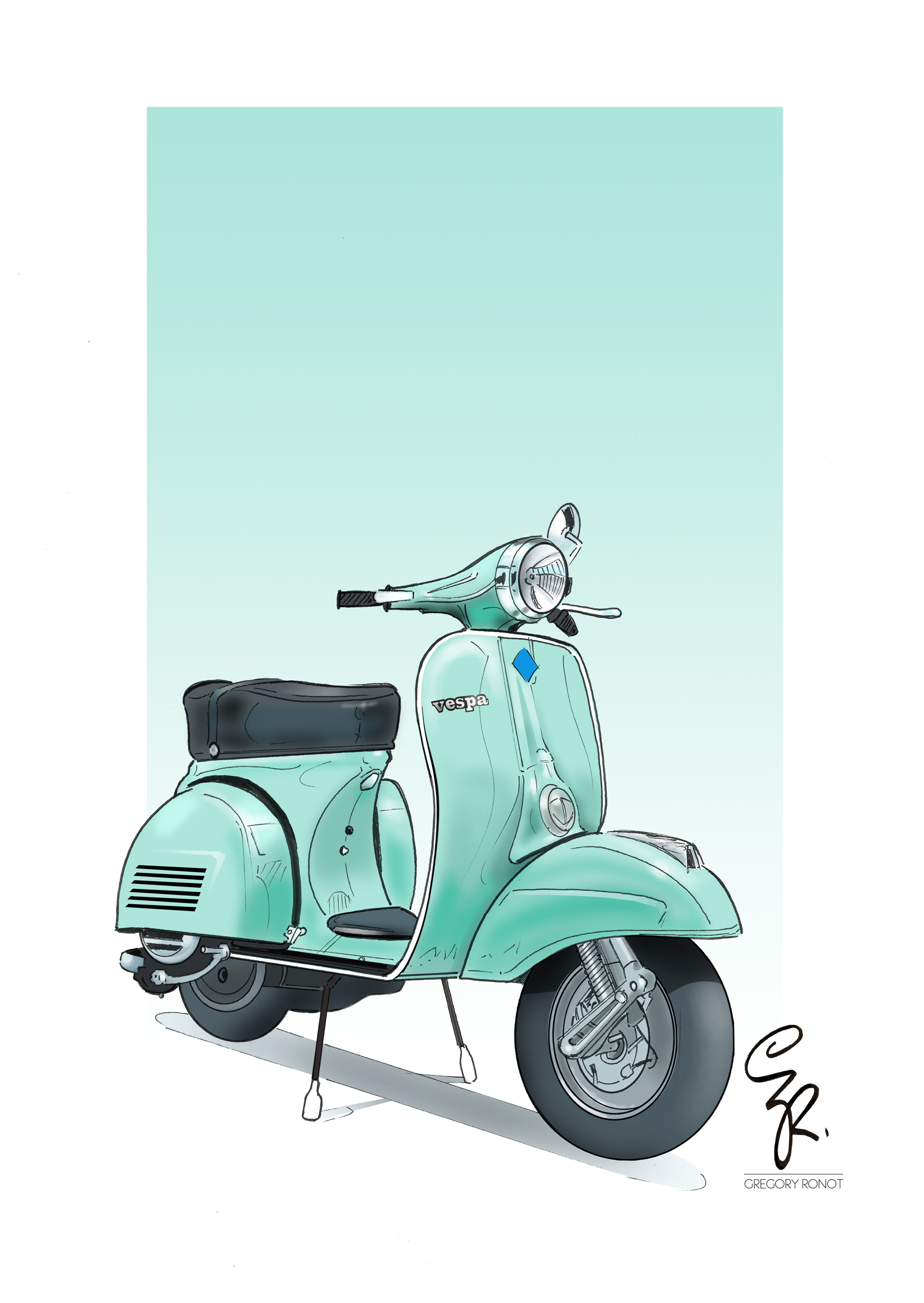Vespa A3 resize