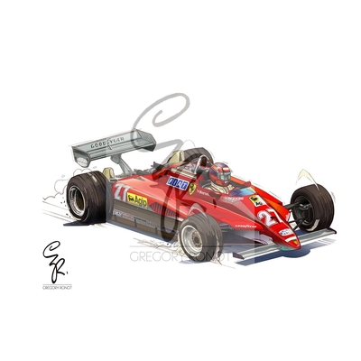 Gilles Villeneuve, Ferrari 126 C2