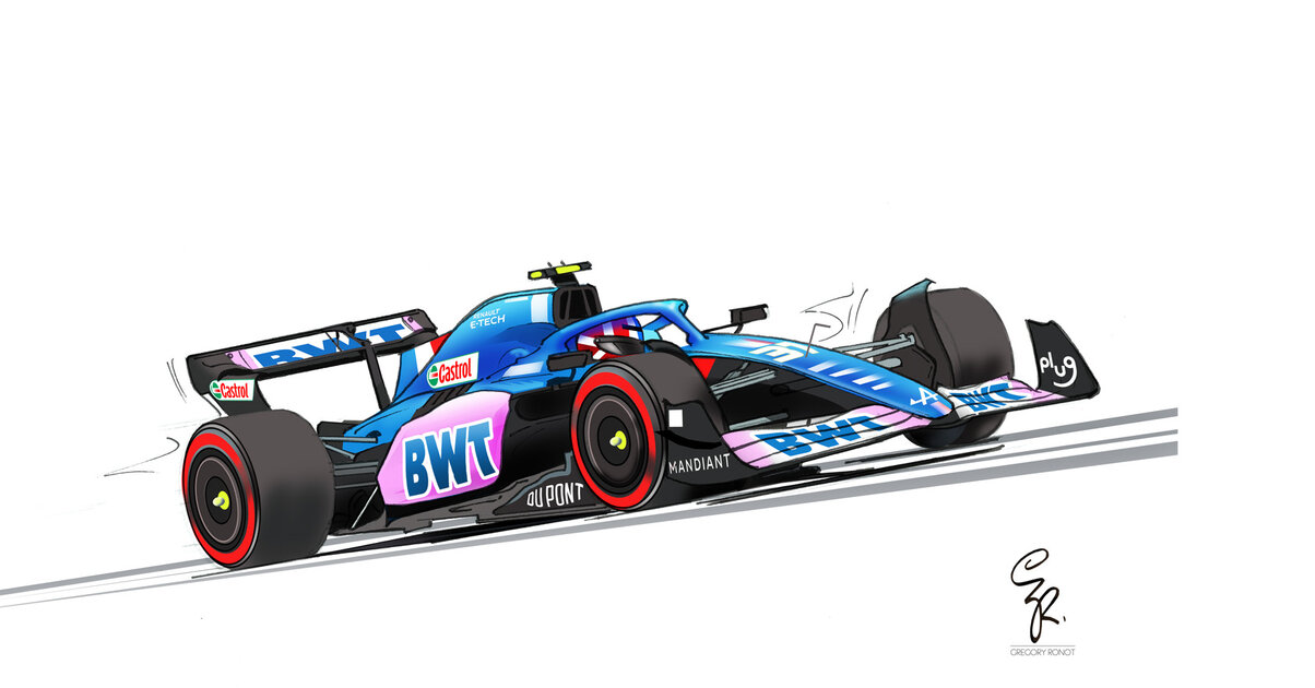 Esteban Ocon, Alpine F1 Team 2022 - Formule 1 - Grégory Ronot