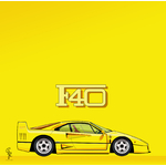 F40 carré resize yellow