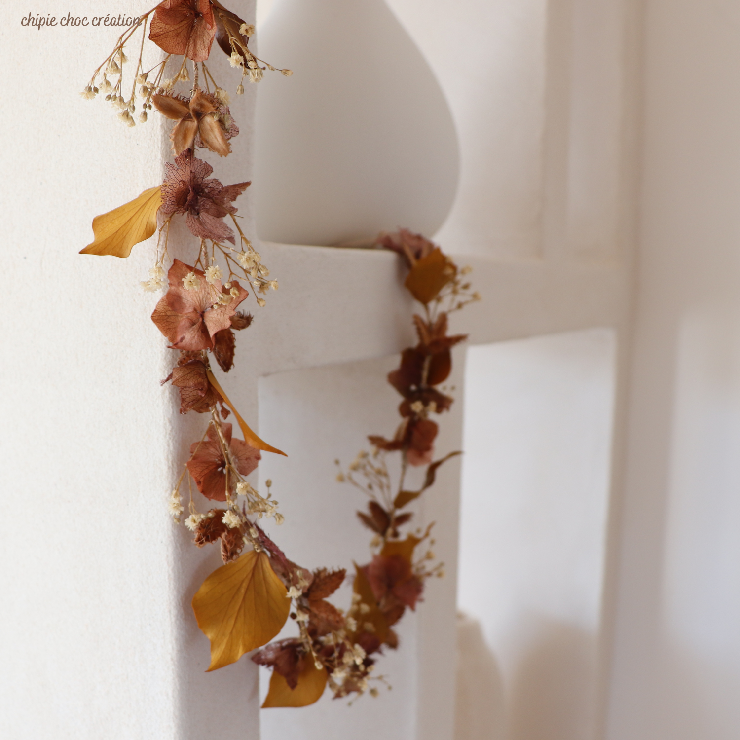 décoration automne fleurs séchées