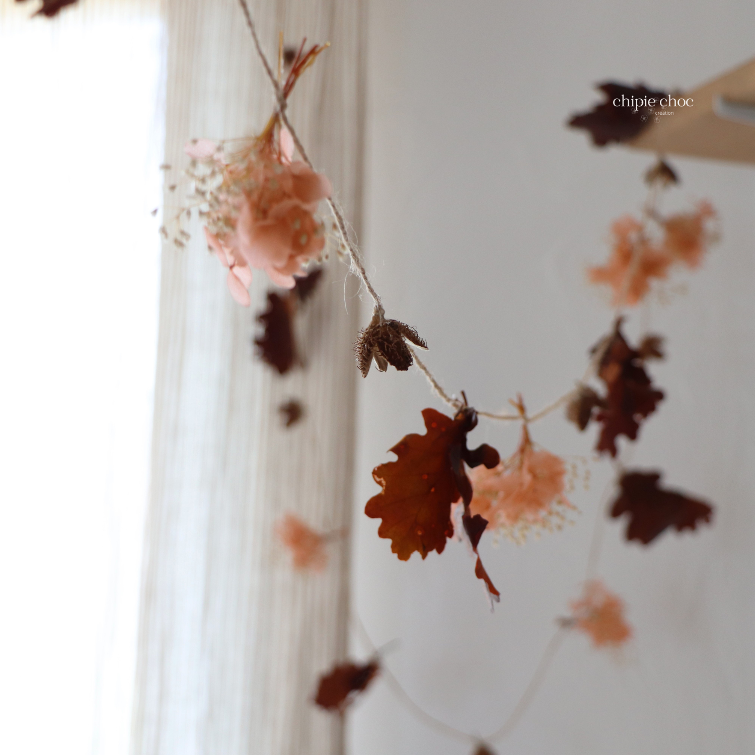 guirlande feuilles automne