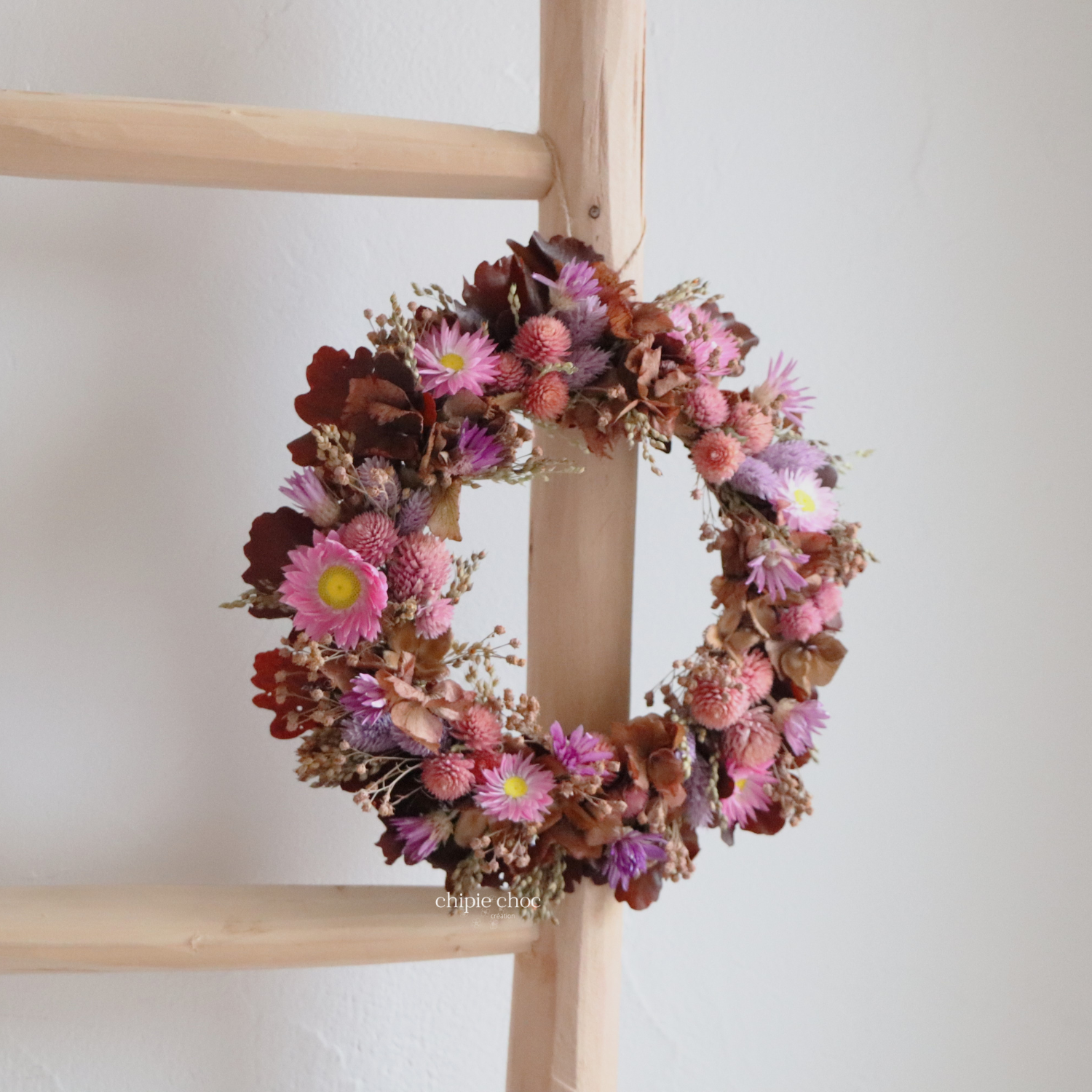 couronne bohème et colorée
