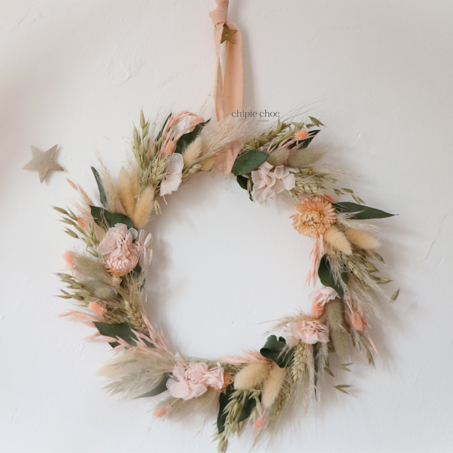 couronne fleurs poétique nude