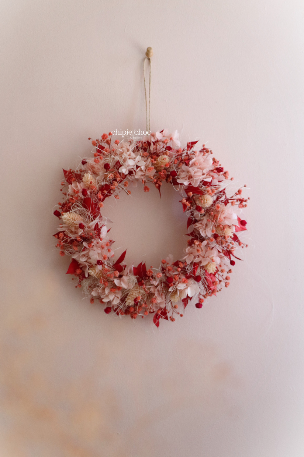 couronne Mlle rose