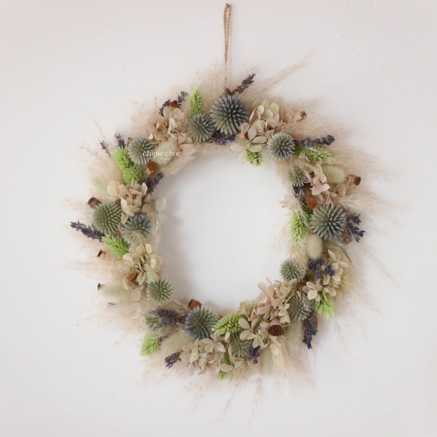 couronne vert bleu