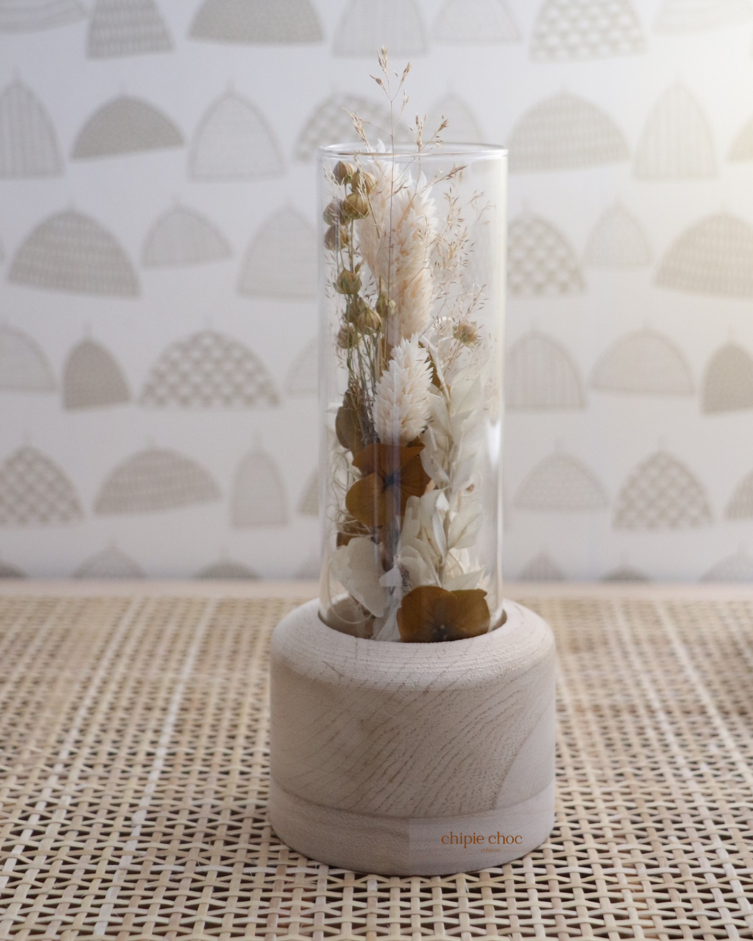 vase cadeau fleuri