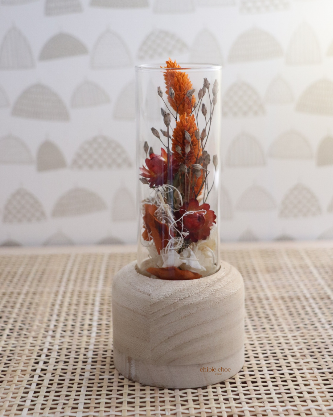 vase fiole terracotta