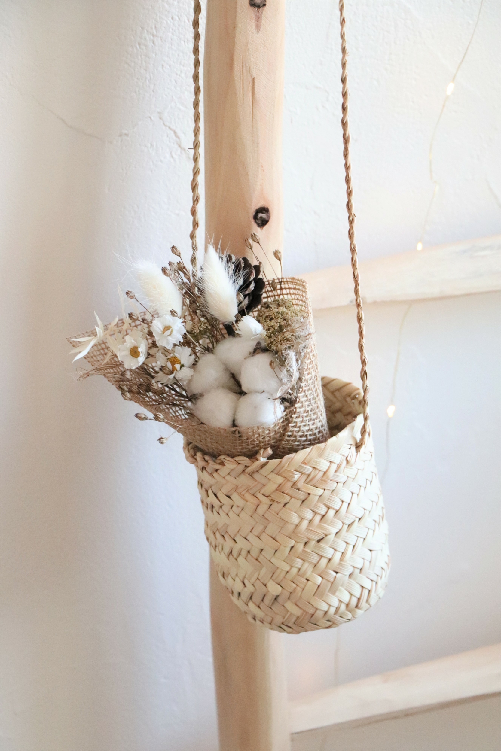 mini bouquet de fleurs séchée