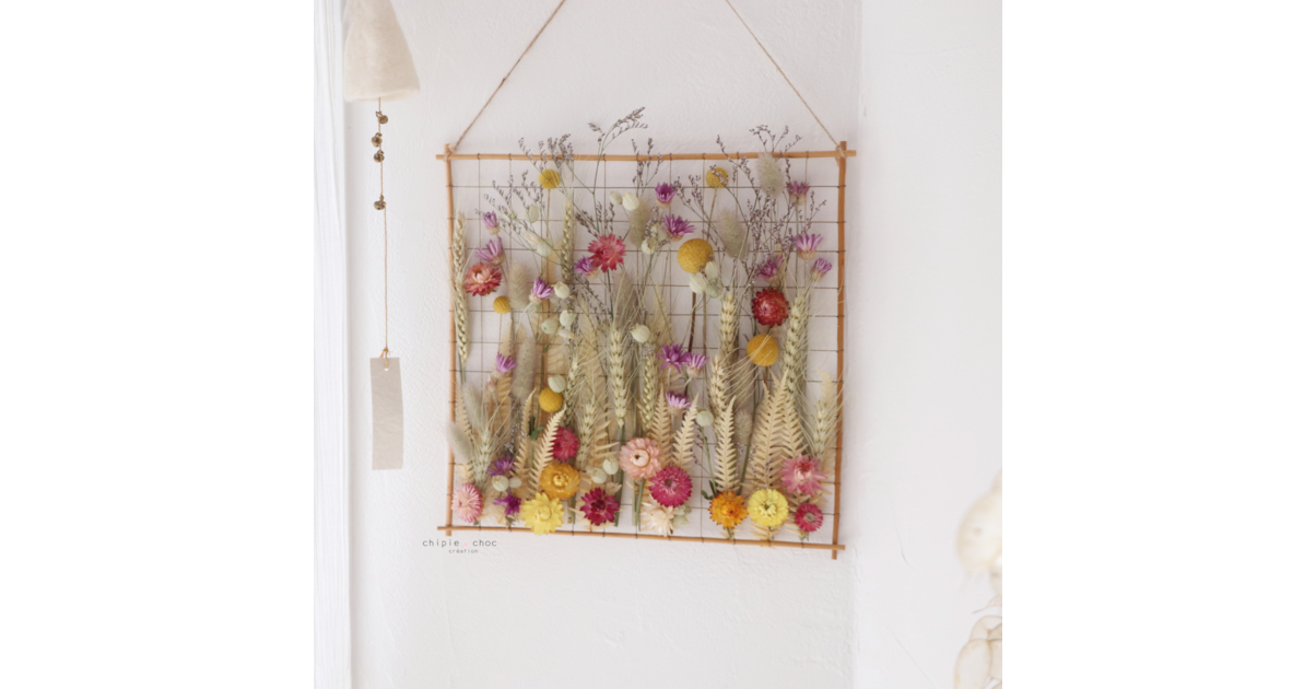 Tableau encadré – Bouquet de fleurs – 22x27 cm – Style classique vintage