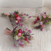 lot de petits bouquets fleurs séchées