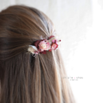 barrette fleurie chipie choc création