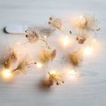 guirlande lumineuse mariage fleurs