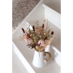 bouquet fleurs séchées terracotta nude