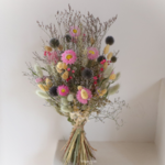 brassée fleurs pastels