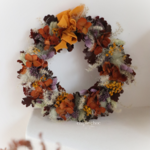 couronne fleurs automne