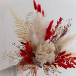 bouquet d noël en fleurs séchées