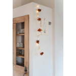 guirlande lumineuse étoile fleurs