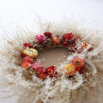 fleurs séchées couronne Frida