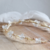 couronne mariée fleurs blanc beige