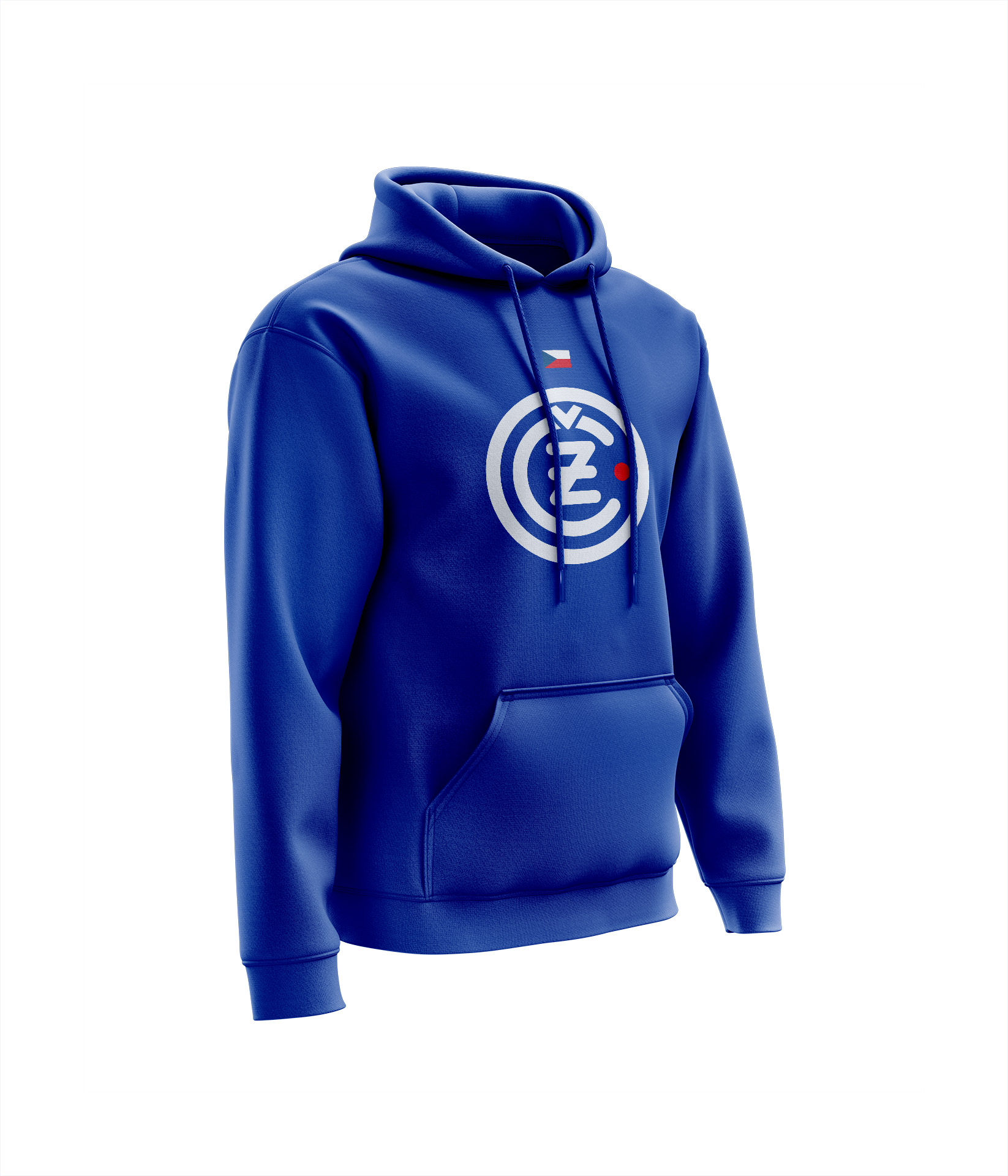 Sweat CHEST CZ Bleu Royal - Blanc CZ Buste