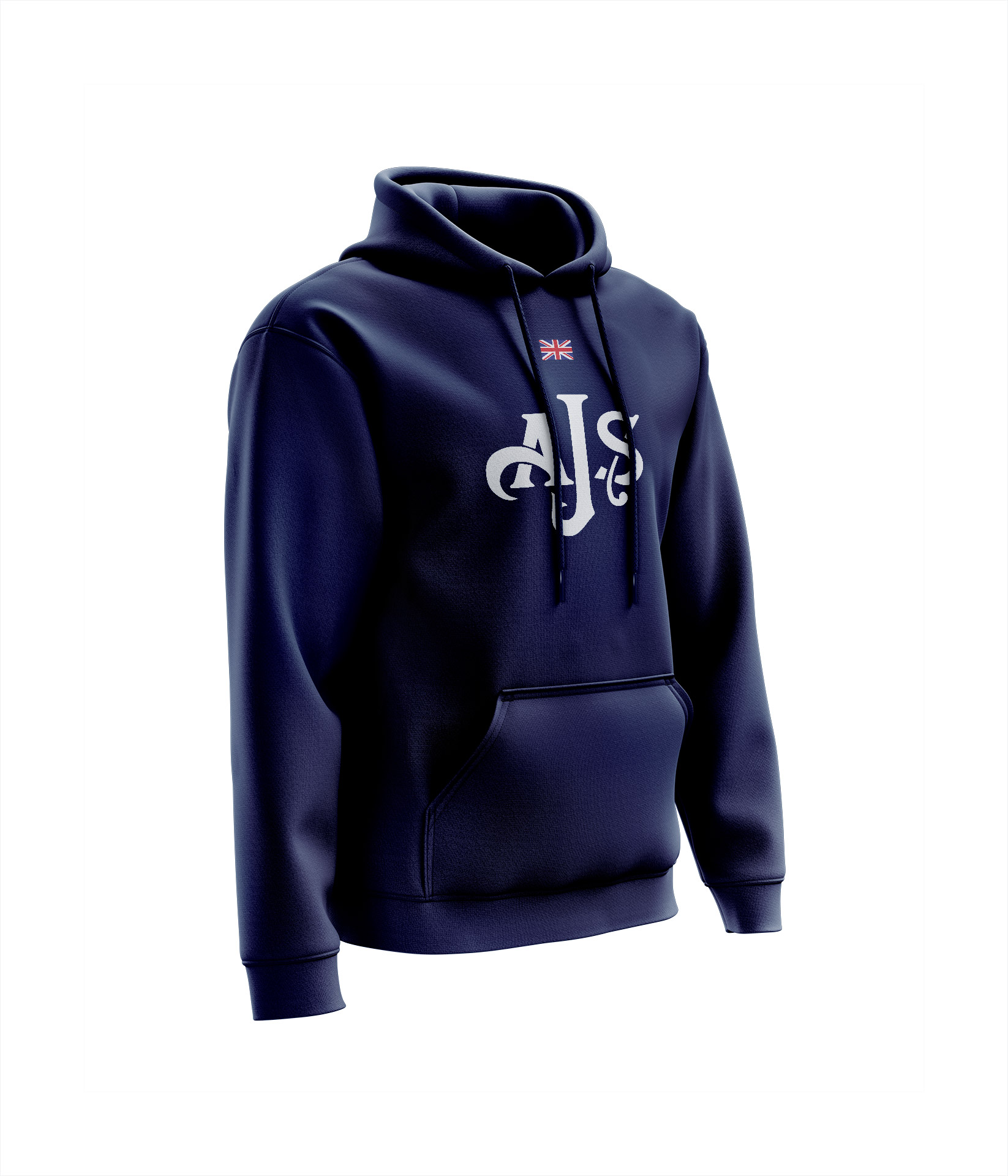 Sweat CHEST AJS Navy - Blanc