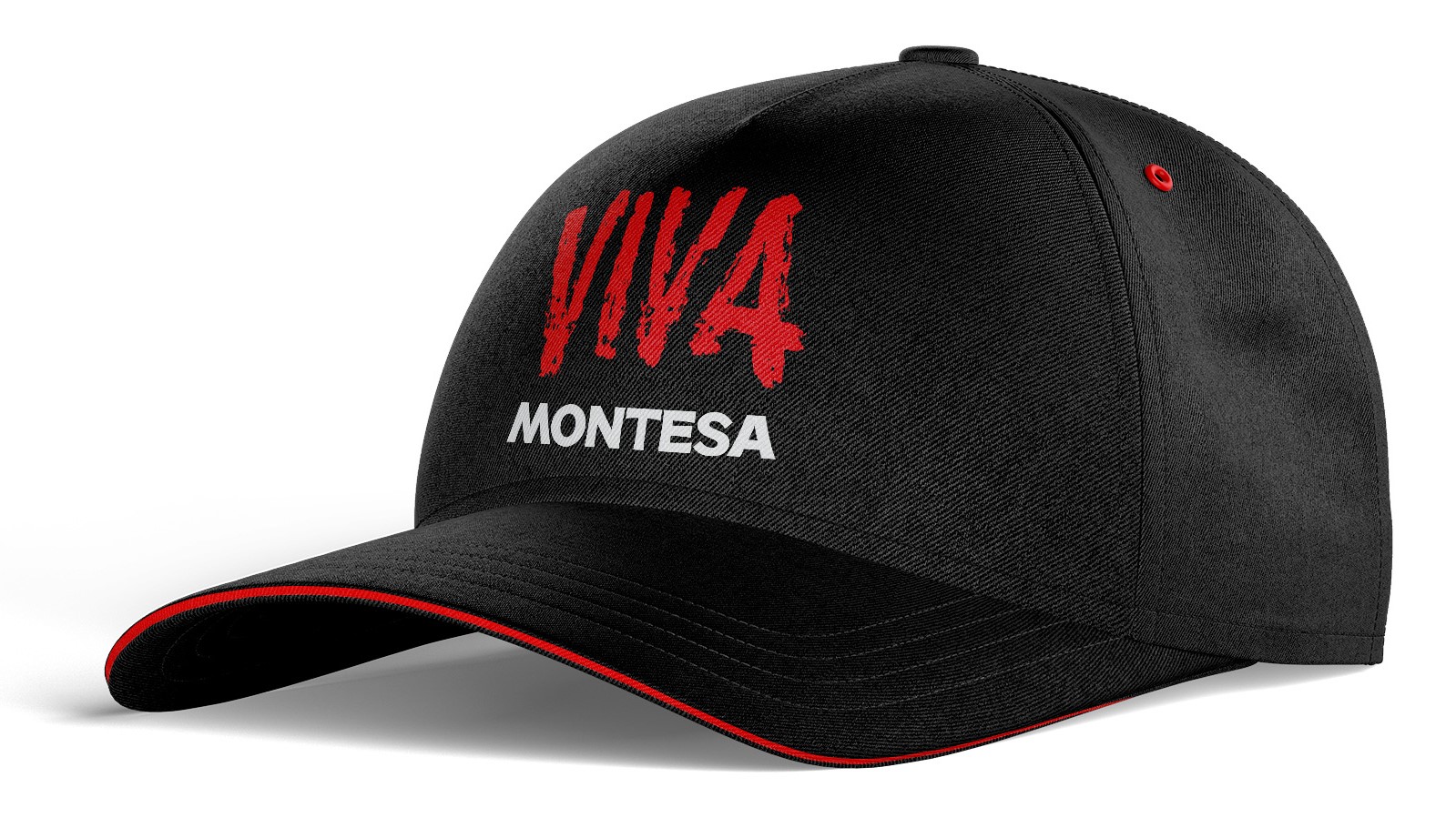 Casquette Coton MONTESA Viva Noir Profil