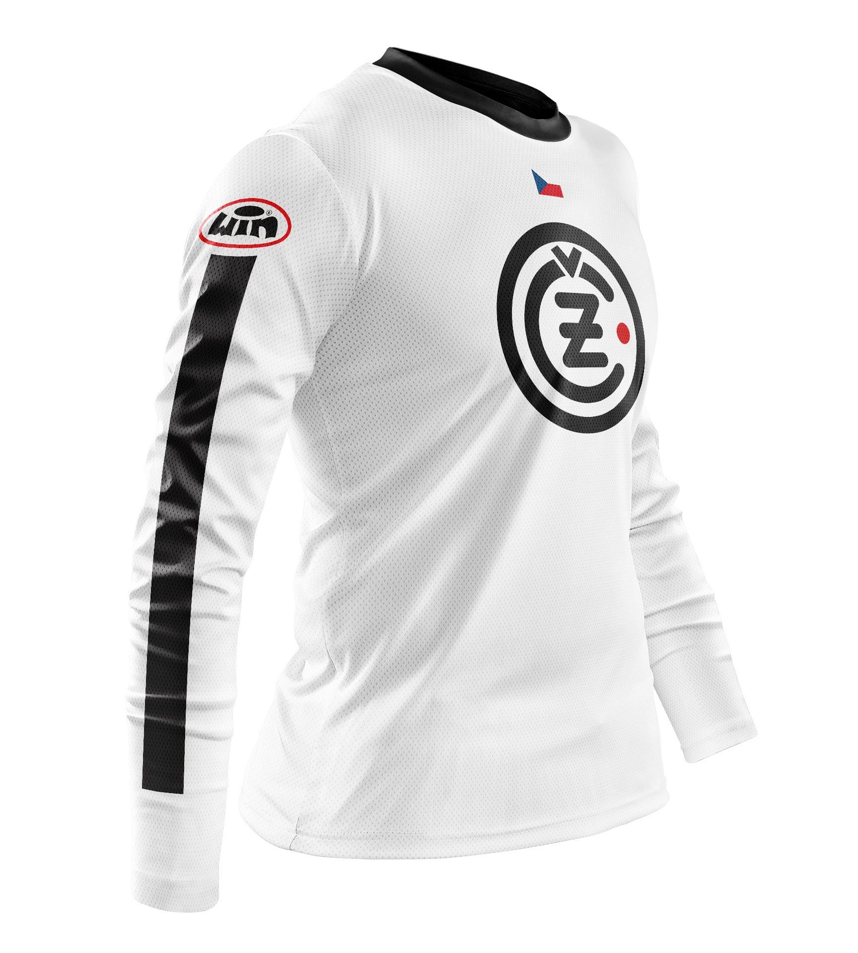 Maillot CZ Aéré Blanc Blanc Hi Profil