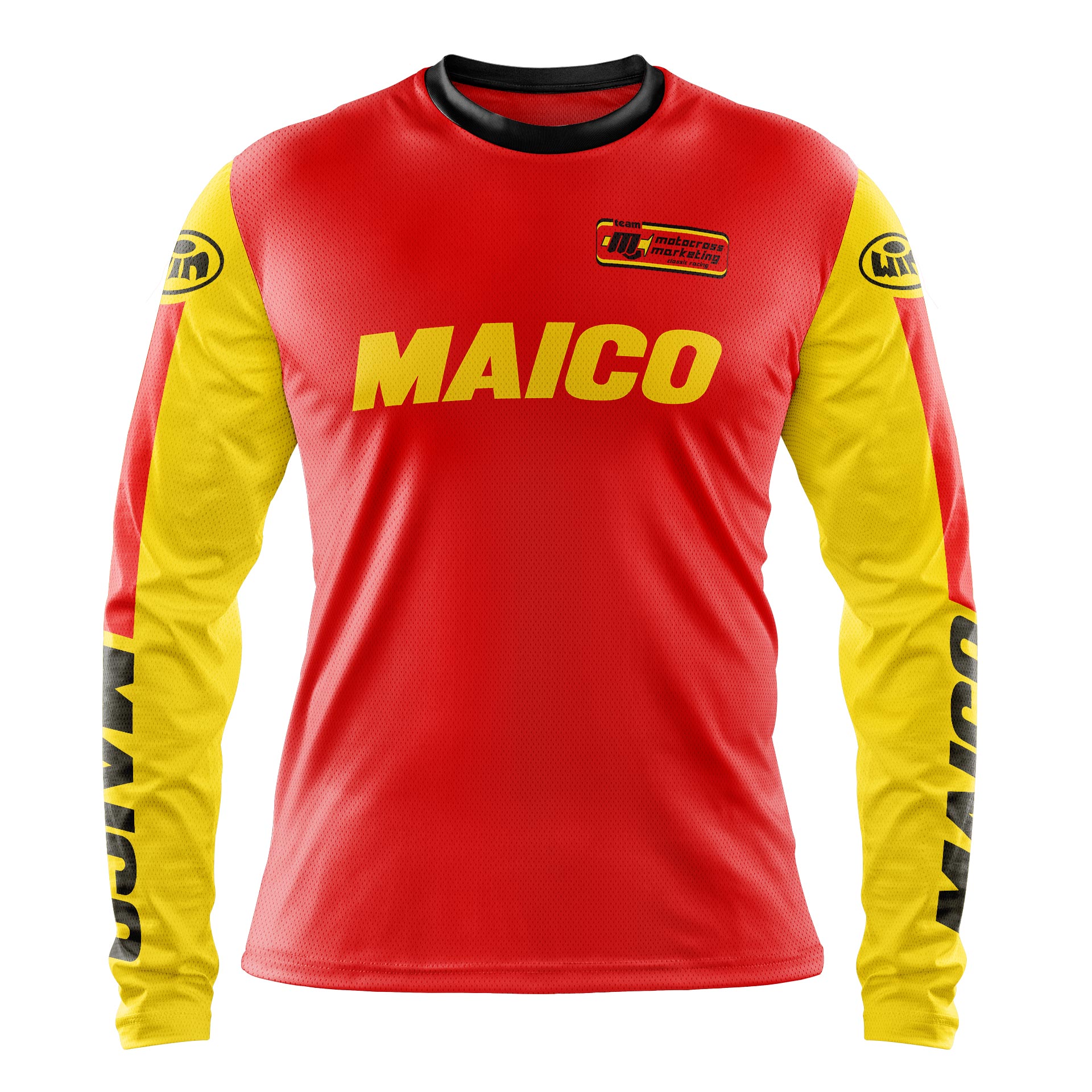 Maillot MAICO Motocross Vintage Enduro Classic Face