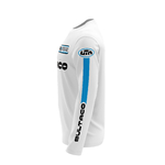 Maillot Trial BULTACO Blanc Hi Profil