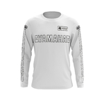 Maillot Trial YAMAHA Blanc Blanc Face