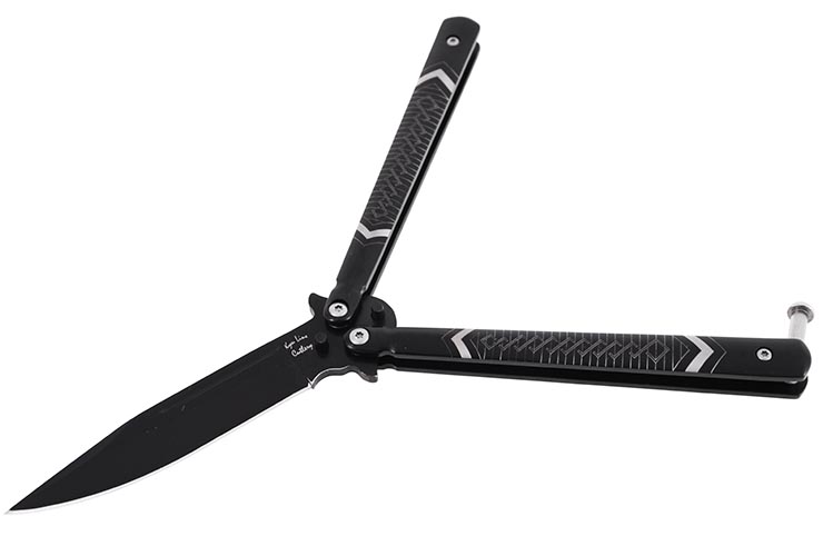 couteau-papillon-acier-motifs-noir-20cm