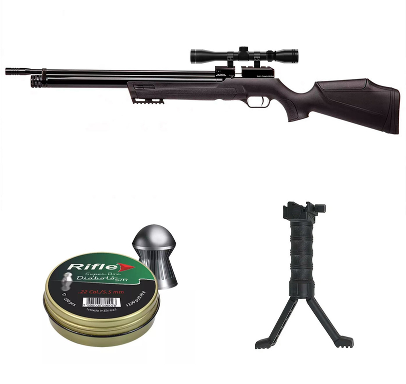 pack-carabine-pcp-ekol-p-1550h-black-cal-5-5mm-19-joules-lunette-3-9x40