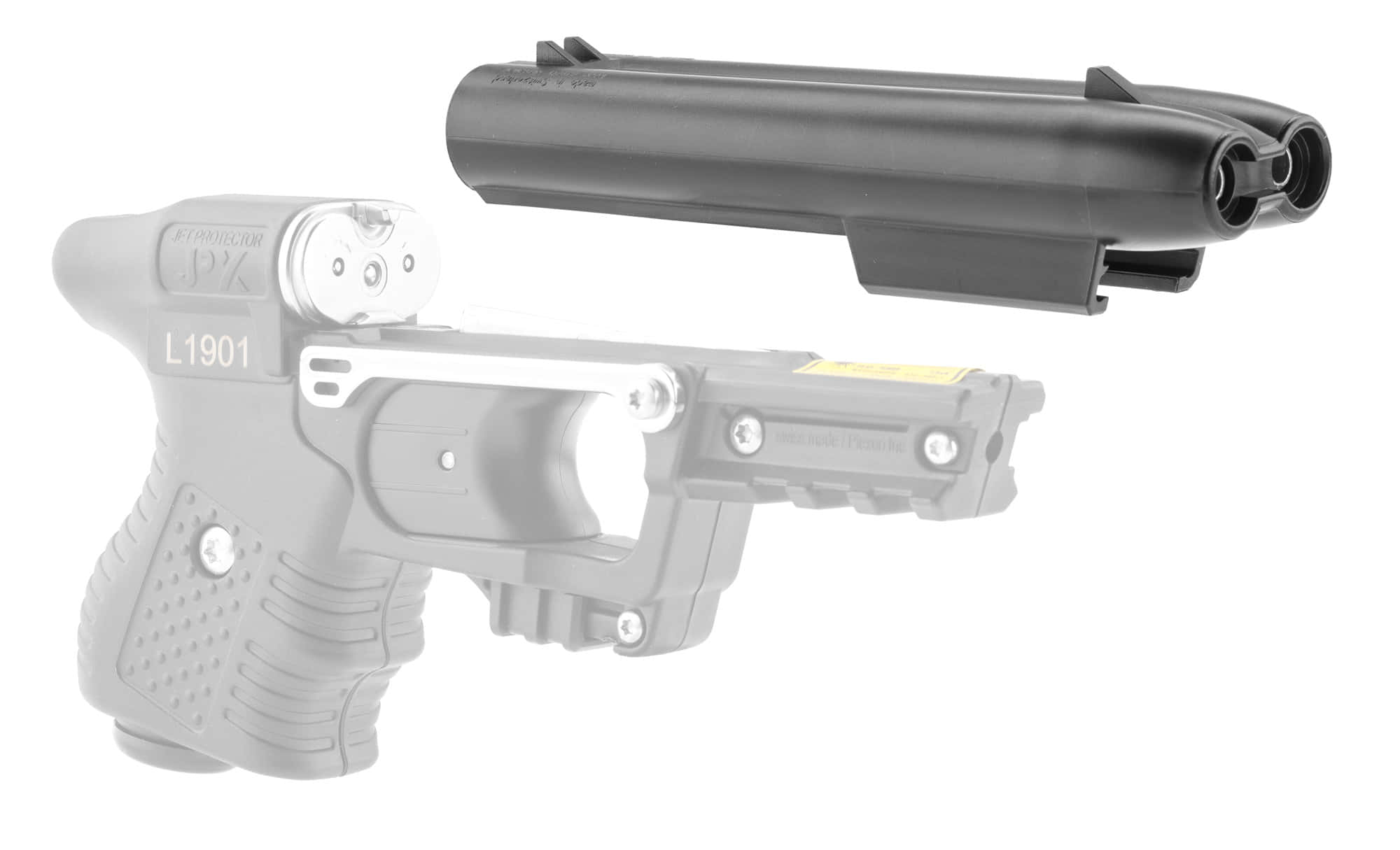 Le Jet Protector JPX2, un pistolet lacrymogène haut de gamme, vue 5