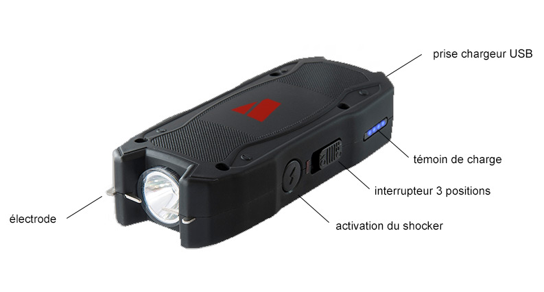 Mini Shocker VP 3 000 000 V + LED 2